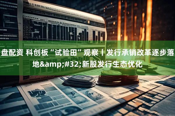 盘配资 科创板“试验田”观察丨发行承销改革逐步落地&#32;新股发行生态优化